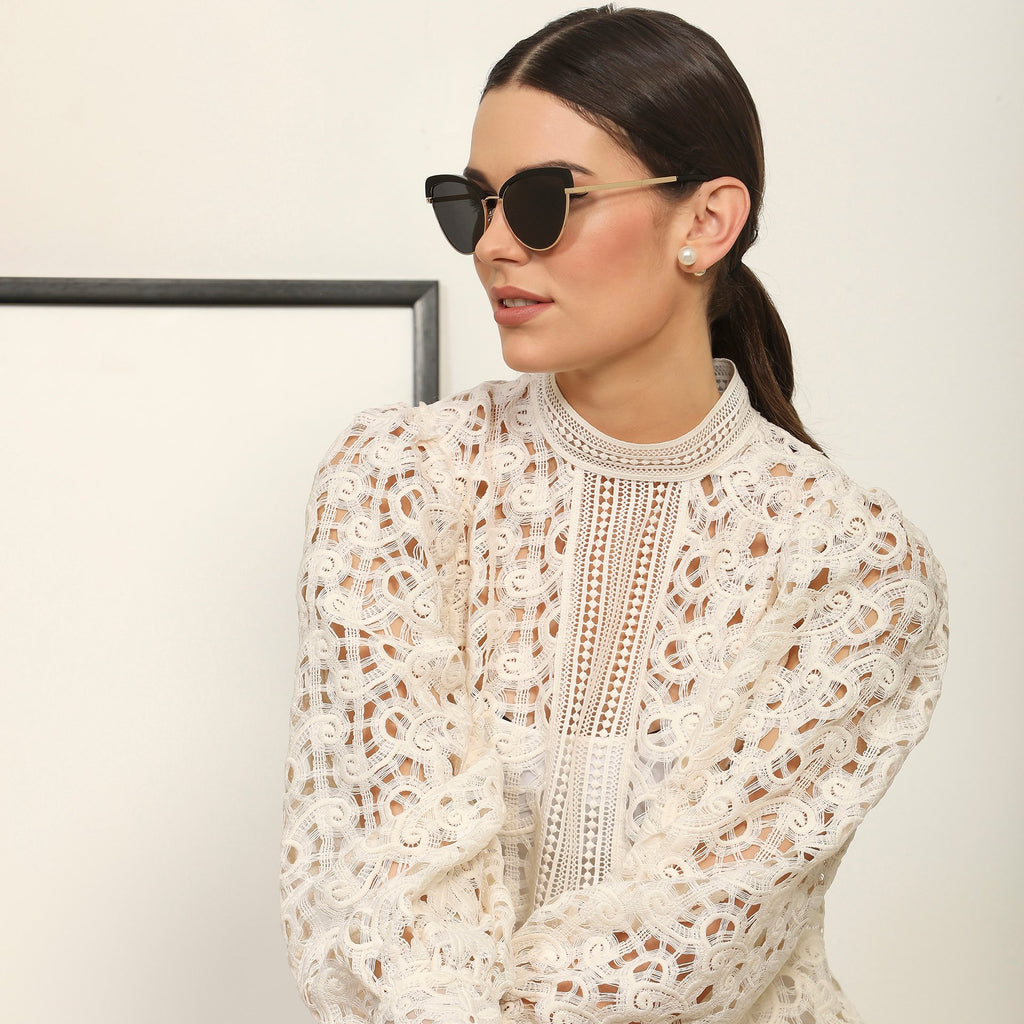 John Jacobs Sunglasses-Frame Cat Eye--SG John Jacobs Sunglasses-Frame Cat Eye--SG