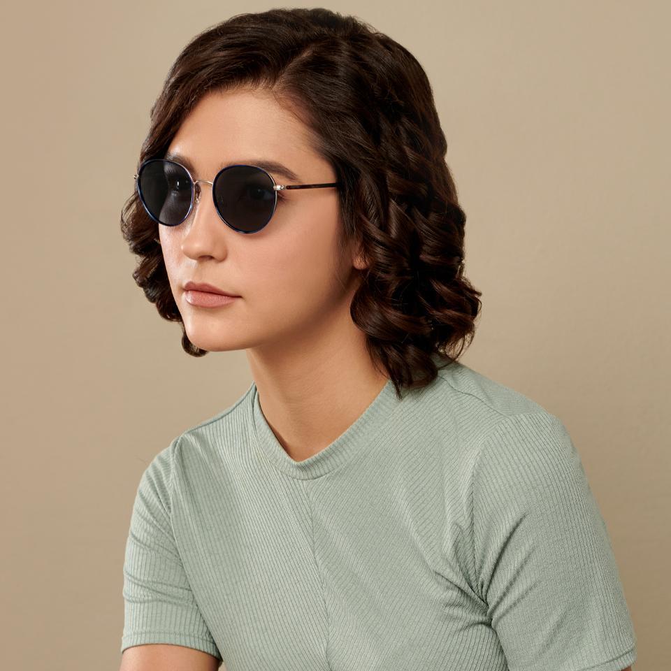 John Jacobs Sunglasses-Frame Round--SG John Jacobs Sunglasses-Frame Round--SG