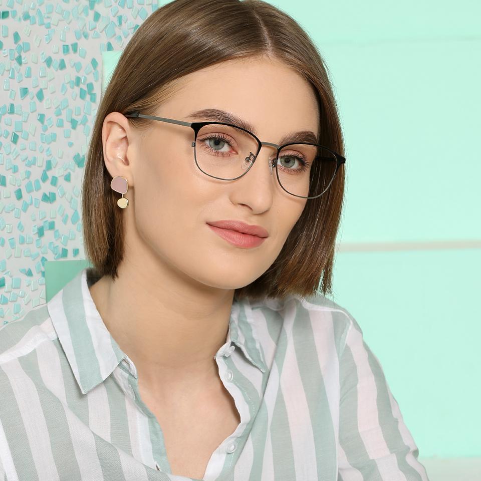 Women Eyeglasses-Frame Square--EG Women Eyeglasses-Frame Square--EG