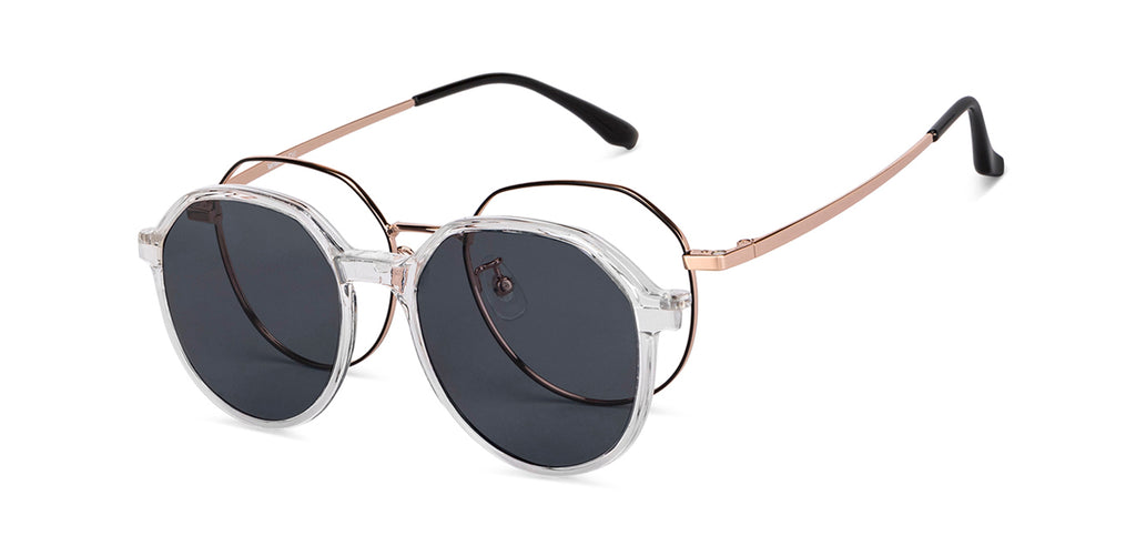 Magnetic Clip On Glasses-Frame Round--EG Magnetic Clip On Glasses-Frame Round--EG