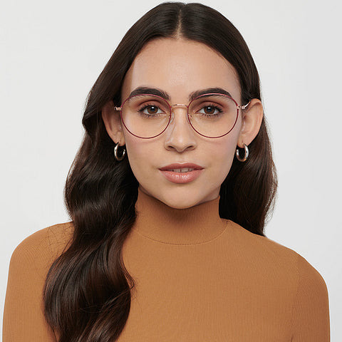 John Jacobs Eyeglasses-Frame Round--EG John Jacobs Eyeglasses-Frame Round--EG