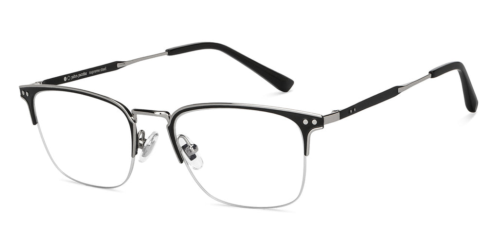 John Jacobs Eyeglasses-Frame Rectangle--EG John Jacobs Eyeglasses-Frame Rectangle--EG