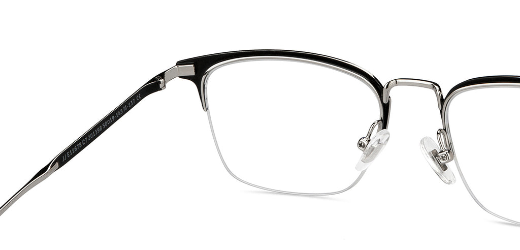 John Jacobs Eyeglasses-Frame Rectangle--EG John Jacobs Eyeglasses-Frame Rectangle--EG