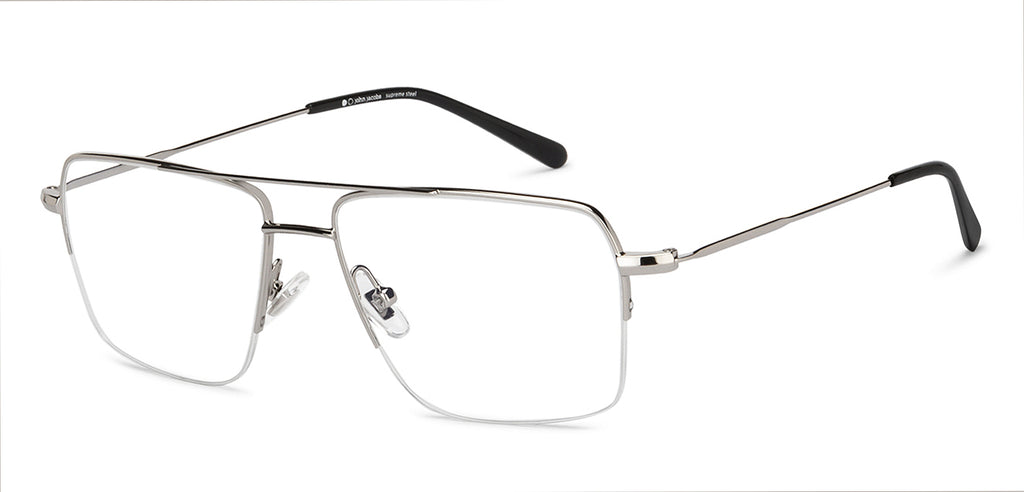 John Jacobs Eyeglasses-Frame Square--EG John Jacobs Eyeglasses-Frame Square--EG