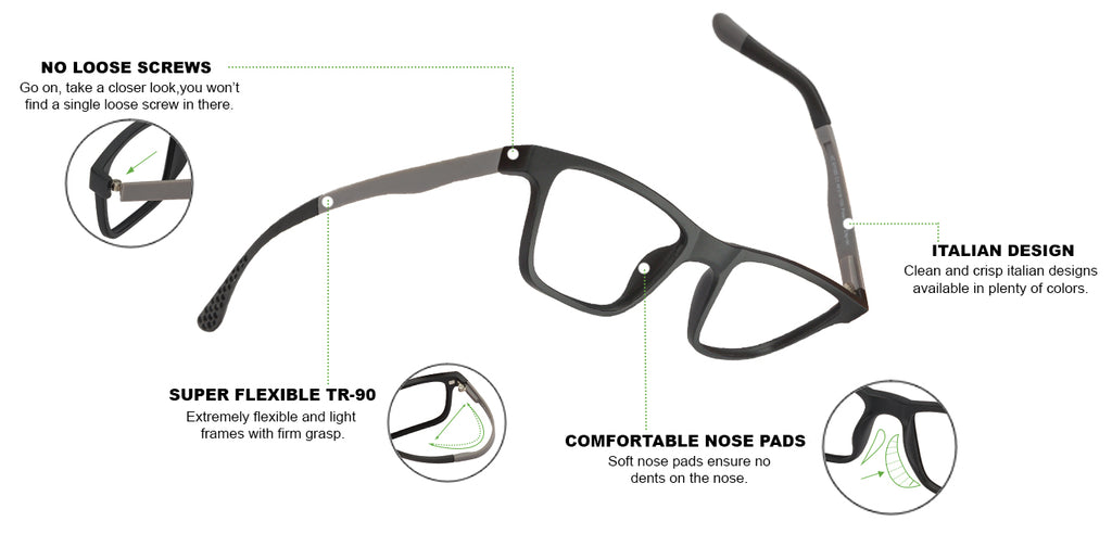 Eyeglasses-Frame Rectangle--EG Eyeglasses-Frame Rectangle--EG