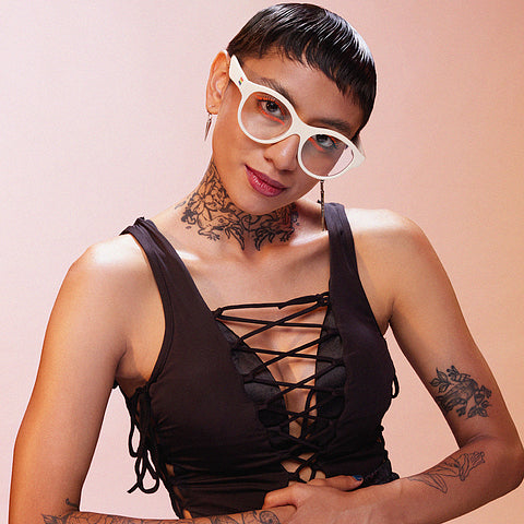 Women Eyeglasses-Frame Round--EG Women Eyeglasses-Frame Round--EG