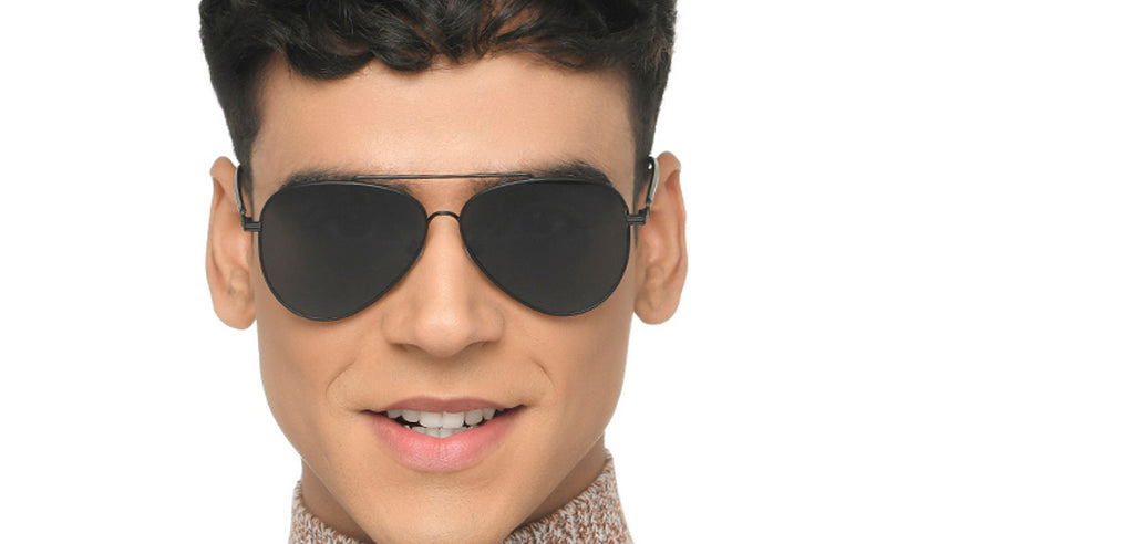 John Jacobs Sunglasses-Frame Aviator--SG