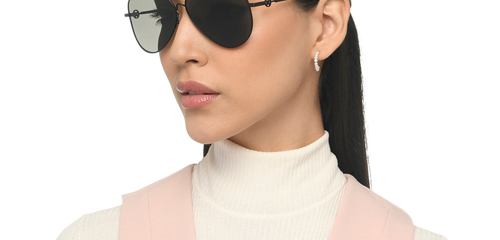 John Jacobs Sunglasses-Frame Aviator--SG