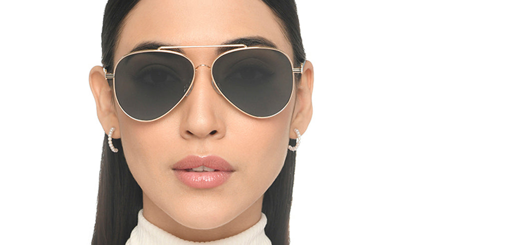 John Jacobs Sunglasses-Frame Aviator--SG