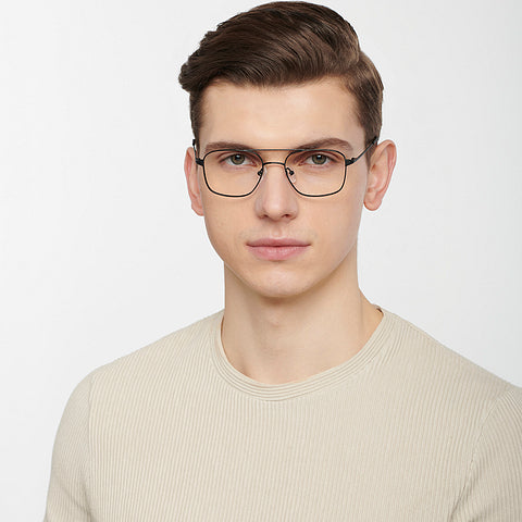 Dual Tone-Frame Wayfarer--EG