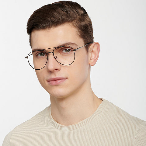 John Jacobs Eyeglasses-Frame Aviator--EG