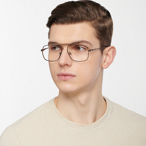 Eyeglasses-Frame Rectangle--EG