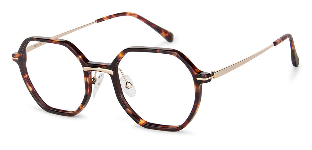 John Jacobs Eyeglasses-Frame Hexagonal--EG