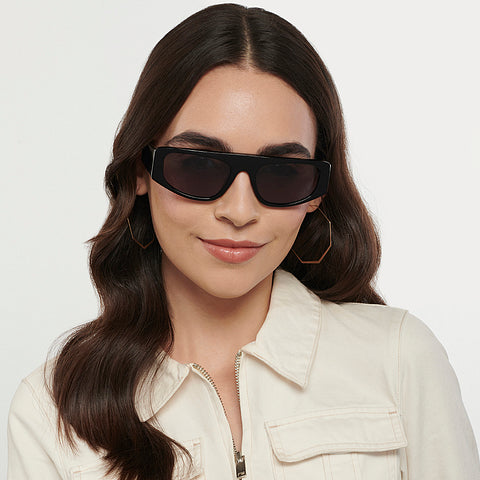 John Jacobs Sunglasses-Frame Cat Eye--SG
