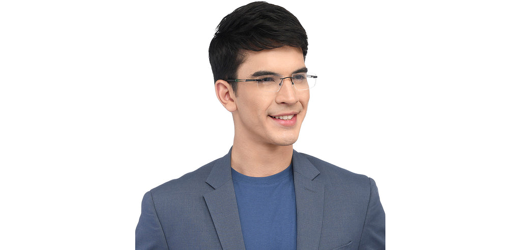 Vincent Chase Eyeglasses-Frame Rectangle--EG