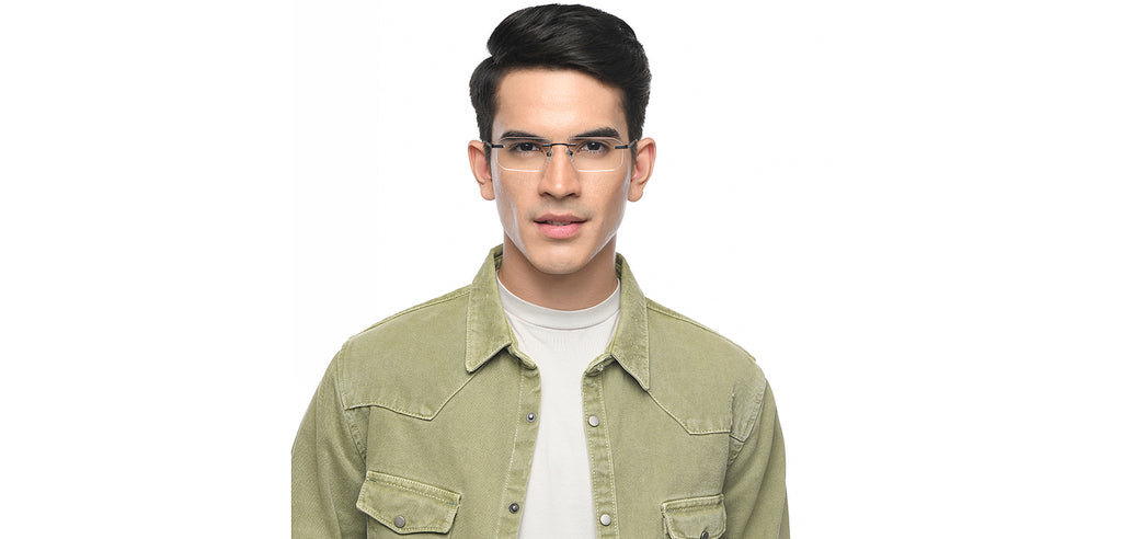 Vincent Chase Eyeglasses-Frame Geometric--EG
