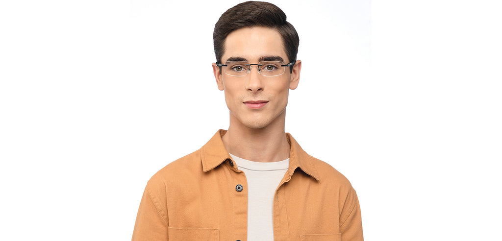 Rectangle Eyeglasses-Frame Rectangle--EG