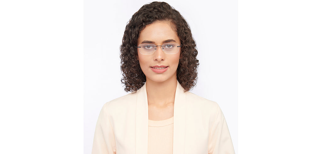 Rectangle Eyeglasses-Frame Rectangle--EG