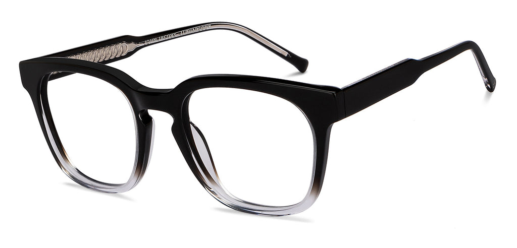 Dual Tone-Frame Wayfarer--EG