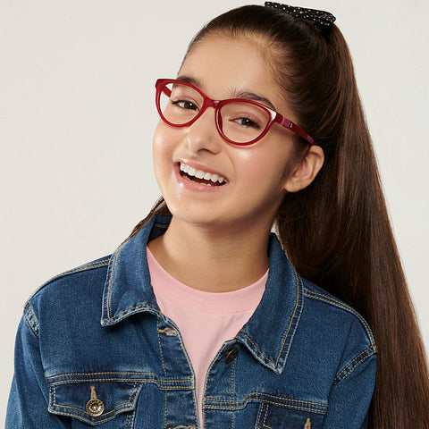 Dual Tone-Frame Cat Eye--EG