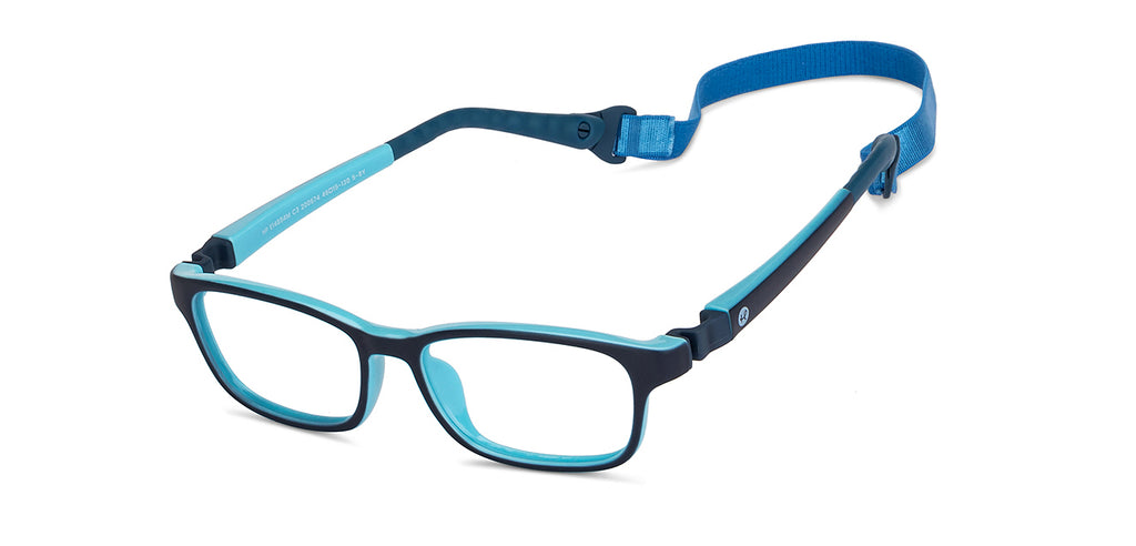 Magnetic Clip On Glasses-Frame Rectangle--EG