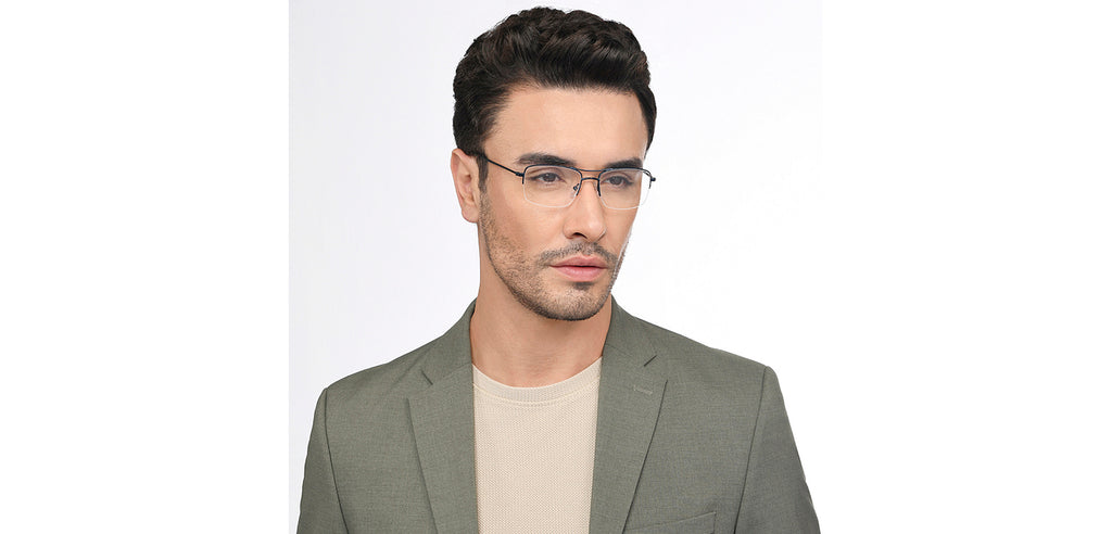 Vincent Chase Eyeglasses-Frame Rectangle--EG