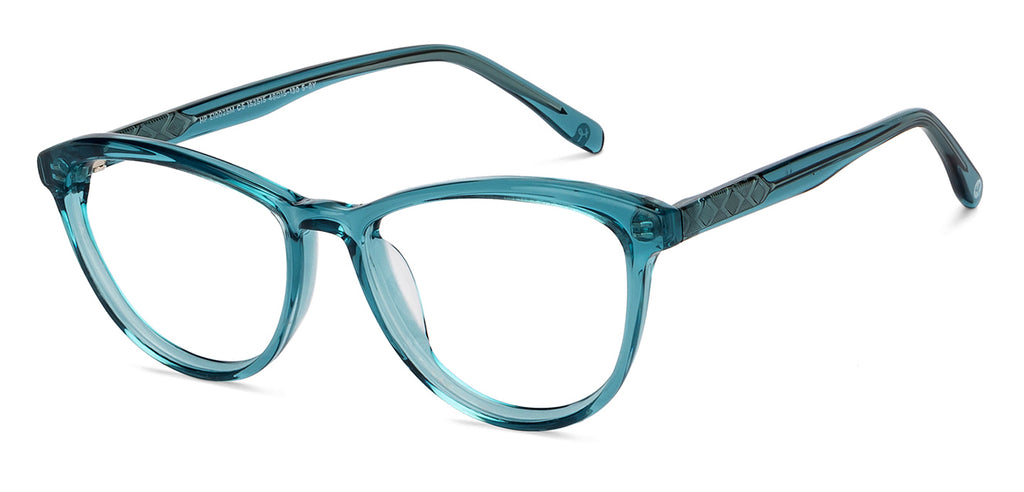 Dual Tone-Frame Cat Eye--EG