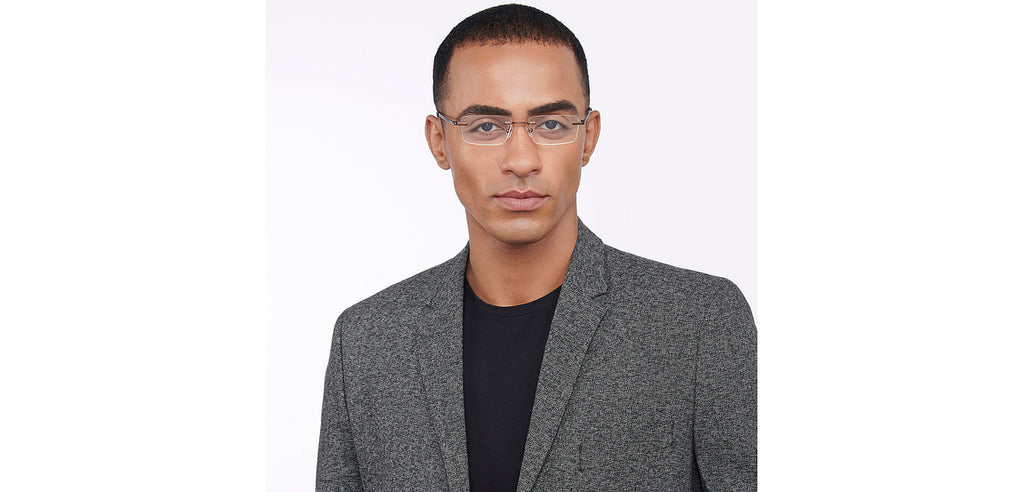 Rectangle Eyeglasses-Frame Rectangle--EG