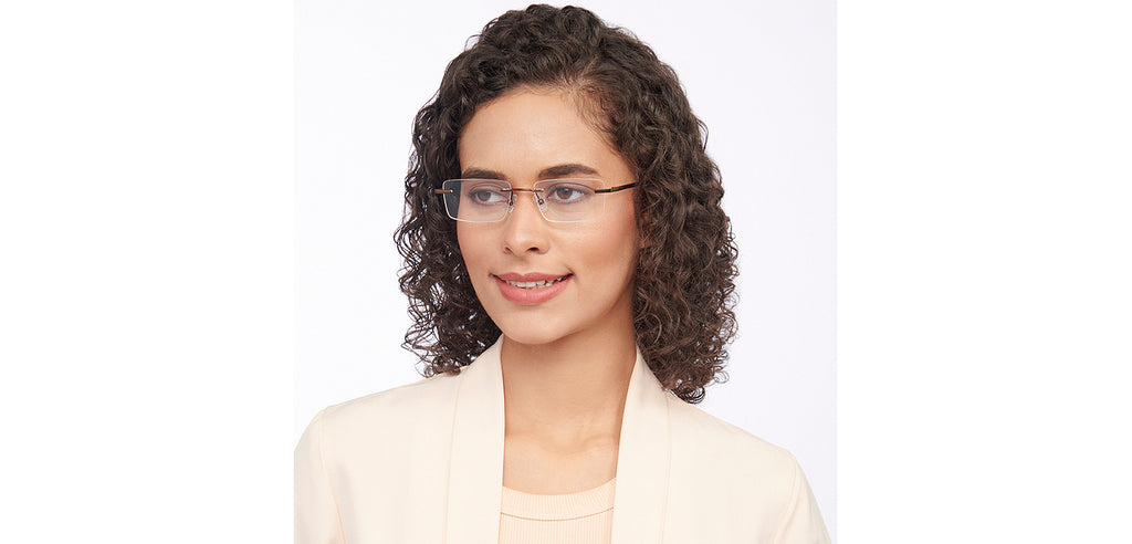 Rectangle Eyeglasses-Frame Rectangle--EG