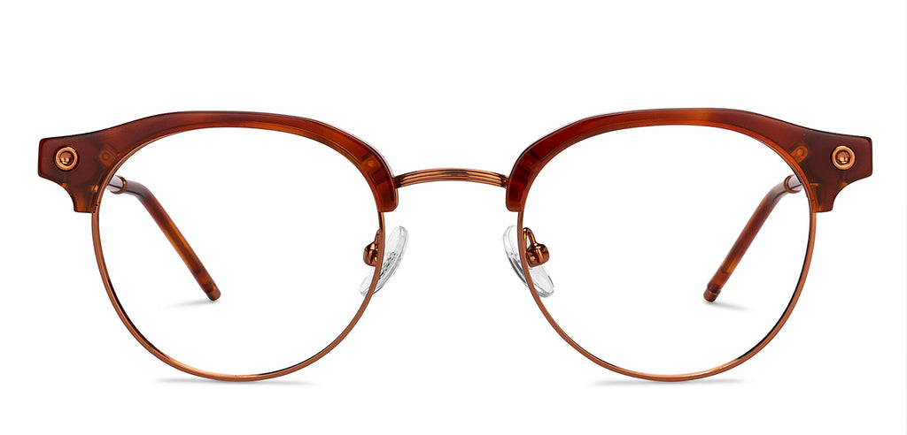 Dual Tone-Frame Clubmaster--EG