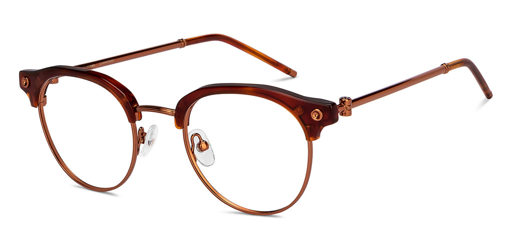 Dual Tone-Frame Clubmaster--EG