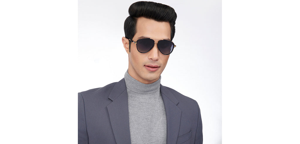 John Jacobs Sunglasses-Frame Aviator--SG