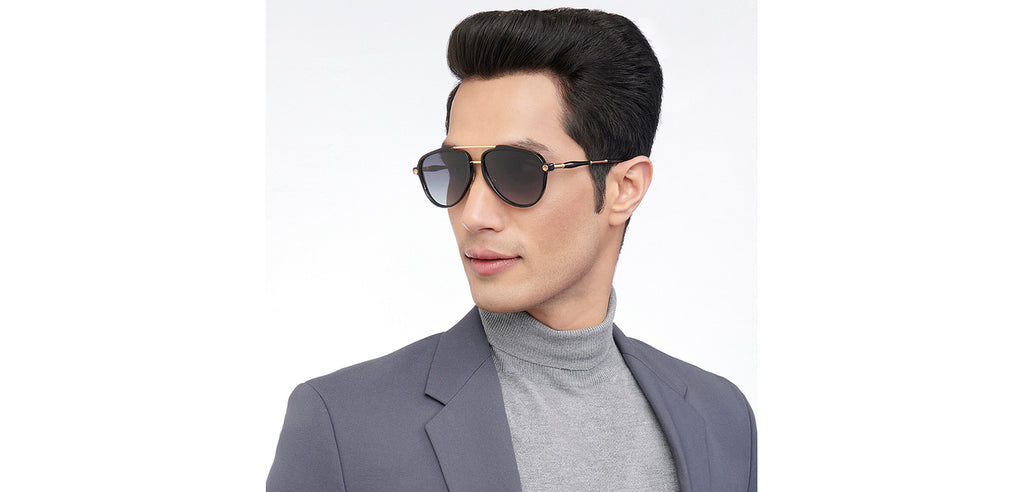 John Jacobs Sunglasses-Frame Aviator--SG