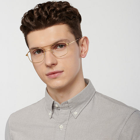 Dual Tone-Frame Wayfarer--EG