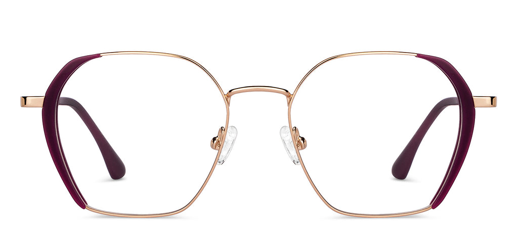 John Jacobs Eyeglasses-Frame Hexagonal--EG