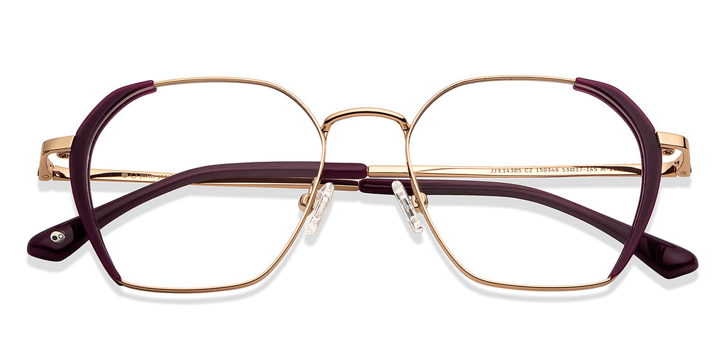 John Jacobs Eyeglasses-Frame Hexagonal--EG