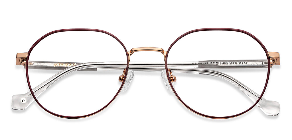 John Jacobs Eyeglasses-Frame Hexagonal--EG