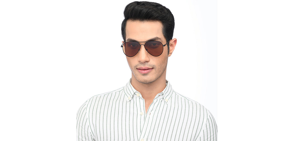 Aviator Sunglasses-Frame Aviator--SG