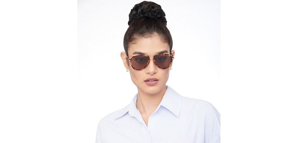 John Jacobs Sunglasses-Frame Aviator--SG