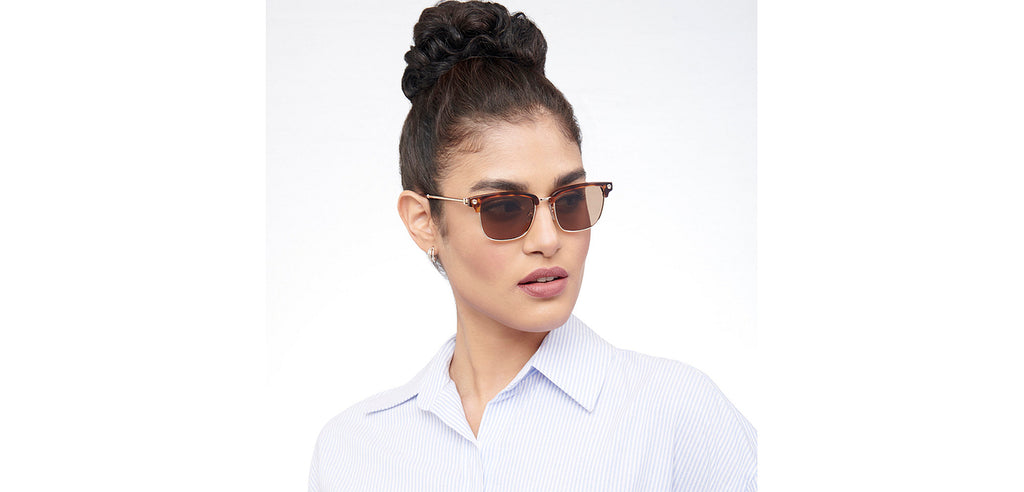 John Jacobs Sunglasses-Frame Clubmaster--SG