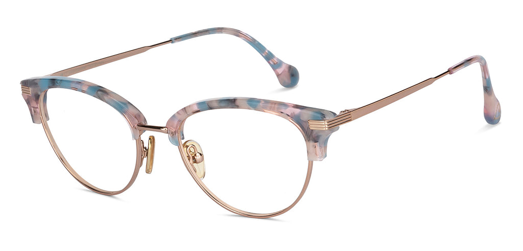 Dual Tone-Frame Clubmaster--EG