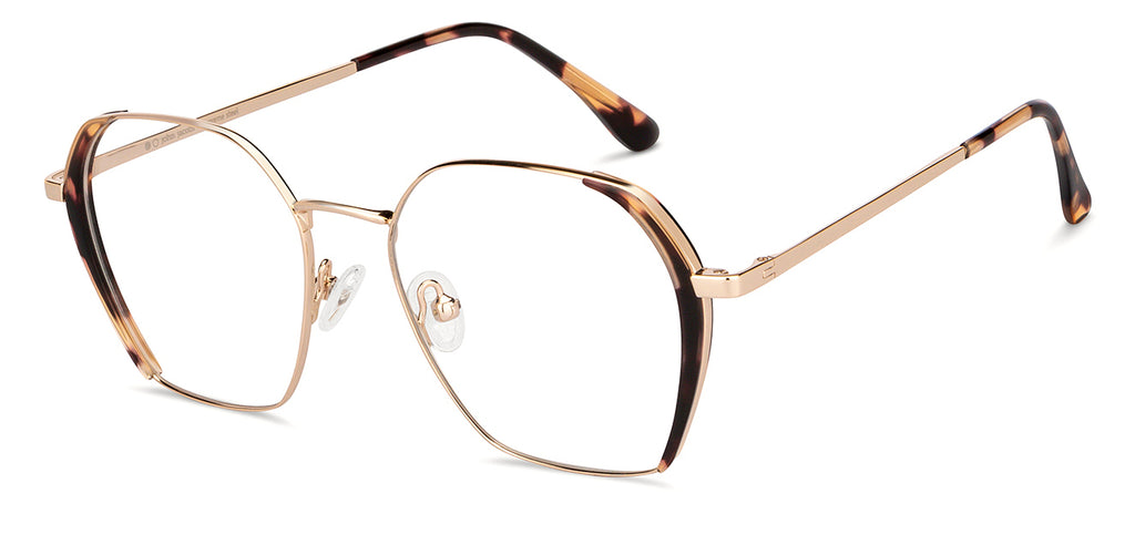 John Jacobs Eyeglasses-Frame Hexagonal--EG