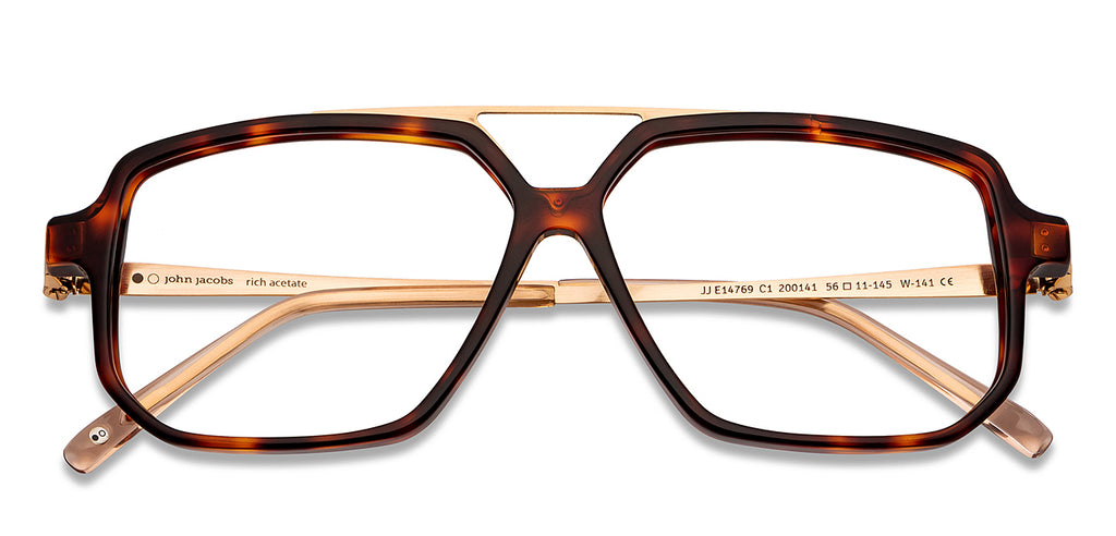 John Jacobs Eyeglasses-Frame Wayfarer--EG