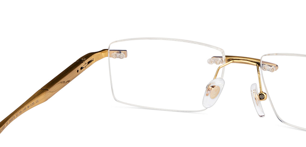 John Jacobs Eyeglasses-Frame Rectangle--EG