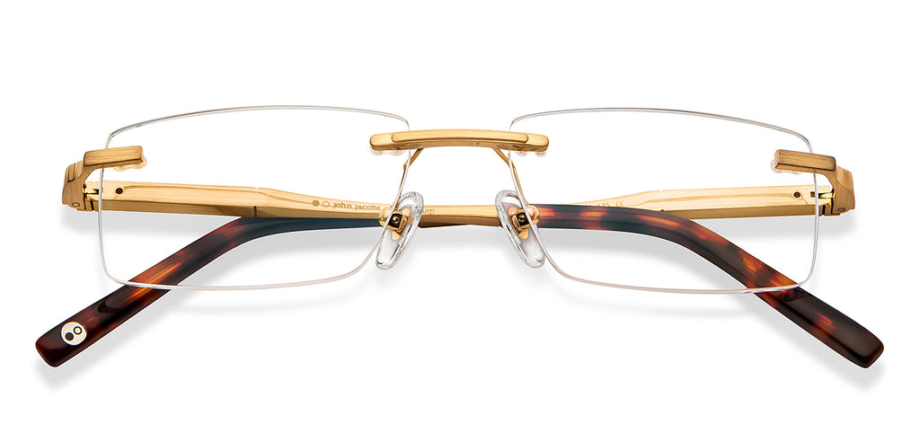 John Jacobs Eyeglasses-Frame Rectangle--EG