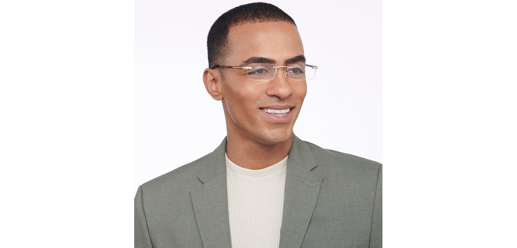 Rectangle Eyeglasses-Frame Rectangle--EG