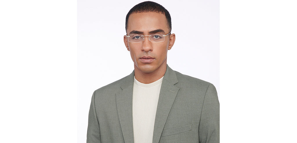 Rectangle Eyeglasses-Frame Rectangle--EG