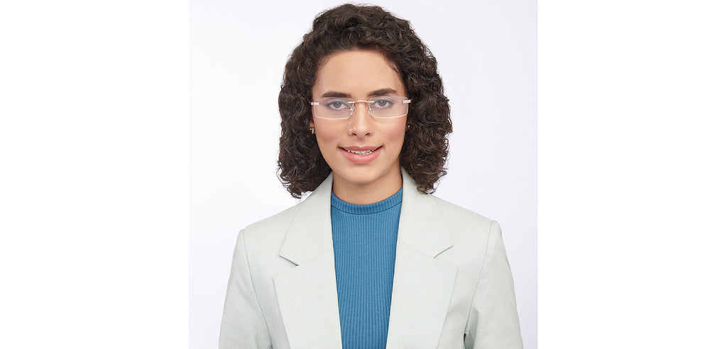 Rectangle Eyeglasses-Frame Rectangle--EG