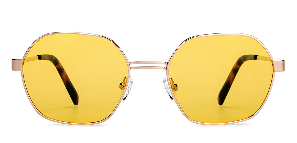 John Jacobs Sunglasses-Frame Hexagonal--SG