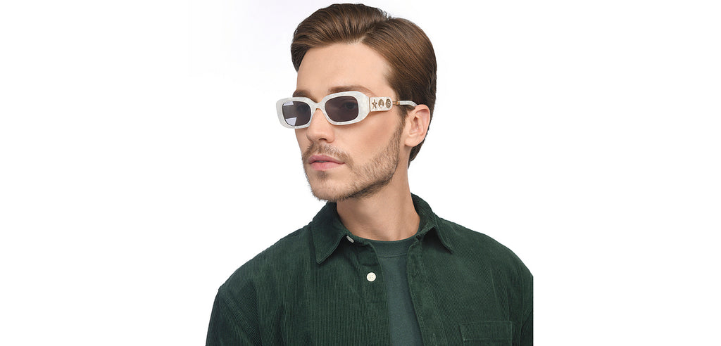 John Jacobs Sunglasses-Frame Rectangle--SG